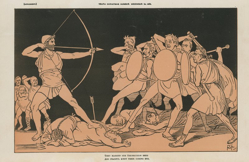 Caricatura política de English School