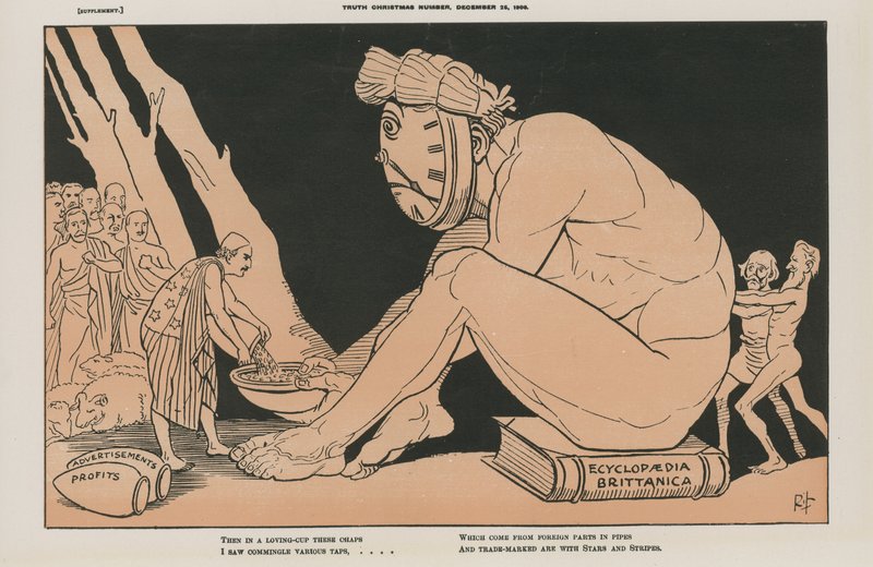 Caricatura política de English School