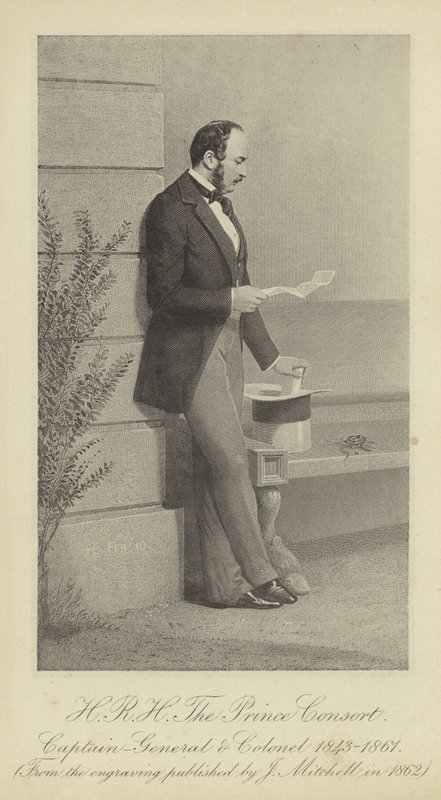 Retrato de Alberto, el Príncipe Consorte de English School