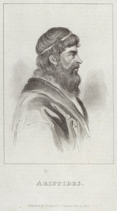 Retrato de Arístides de English School