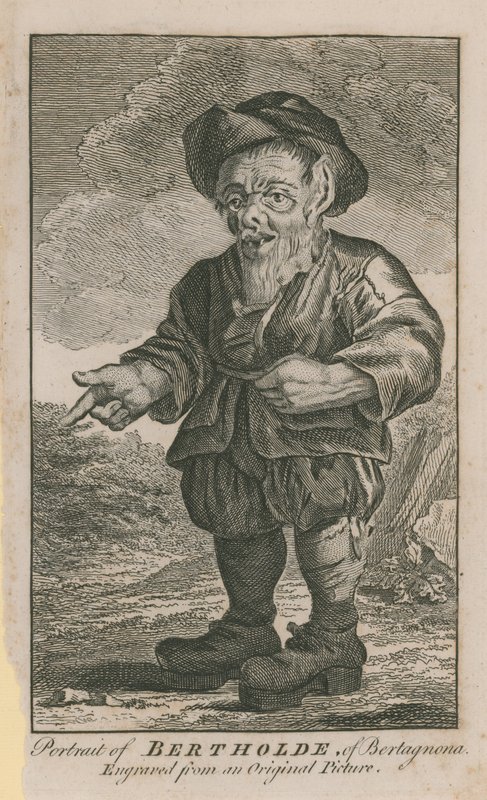 Retrato de Bertholde de Bertagnona de English School