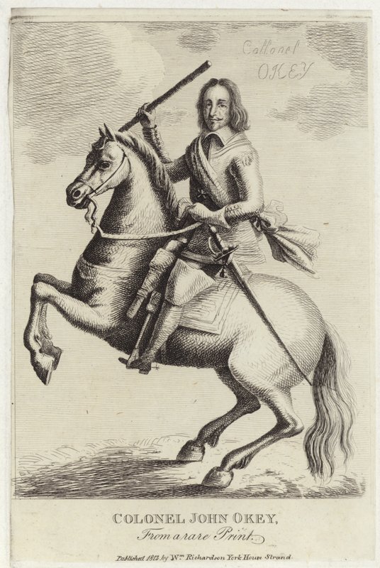 Retrato del Coronel John Okey de English School