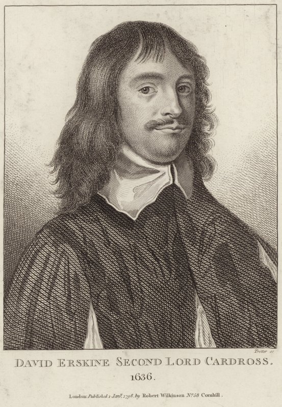 Retrato de David Erskine, Segundo Lord Cardross de English School