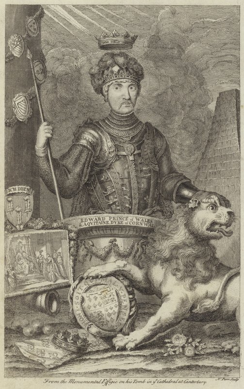 Retrato de Eduardo, Príncipe de Gales de English School