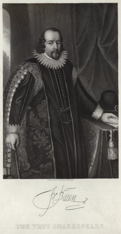Retrato de Francis Bacon de English School