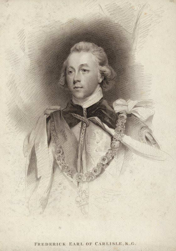 Retrato de Frederick Howard, 5º Conde de Carlisle de English School