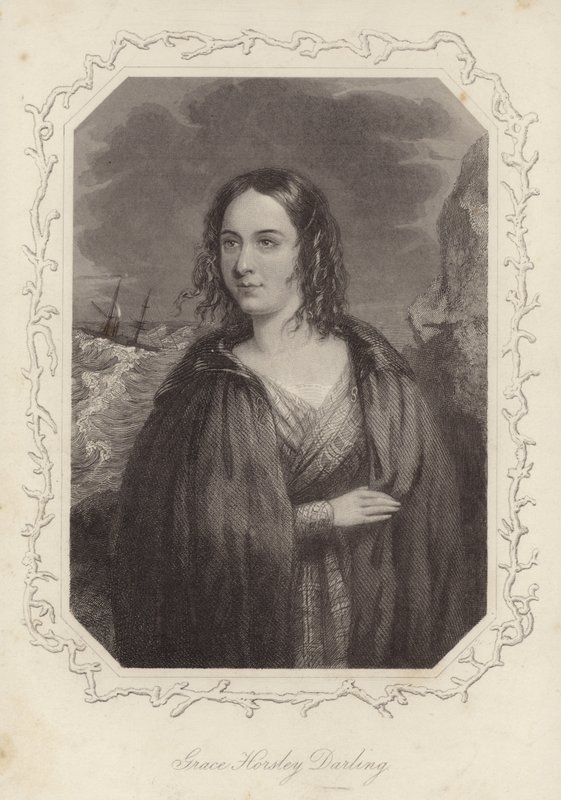 Retrato de Grace Horsley Darling de English School