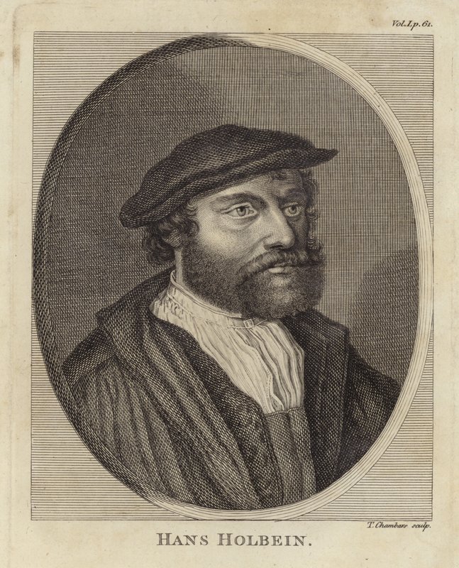 Retrato de Hans Holbein el Joven de English School