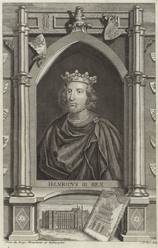 Retrato de Enrique III de Inglaterra de English School