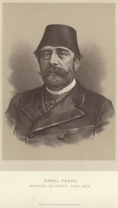 Retrato de Ismail Pasha de English School