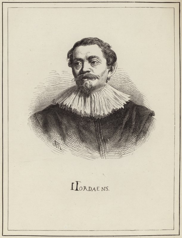 Retrato de Jacob Jordaens de English School