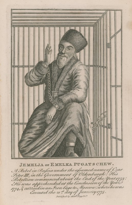 Retrato de Jemelja o Emelka Pugatschew de English School