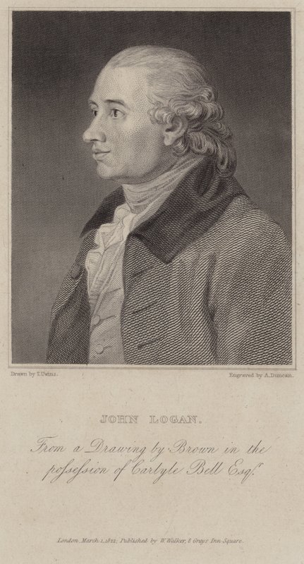Retrato de John Logan de English School