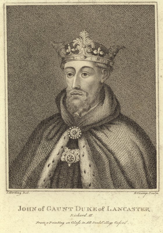 Retrato de Juan de Gante, Duque de Lancaster de English School