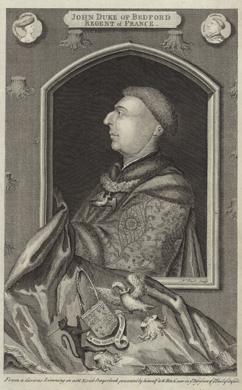 Retrato de Juan de Lancaster, Duque de Bedford de English School