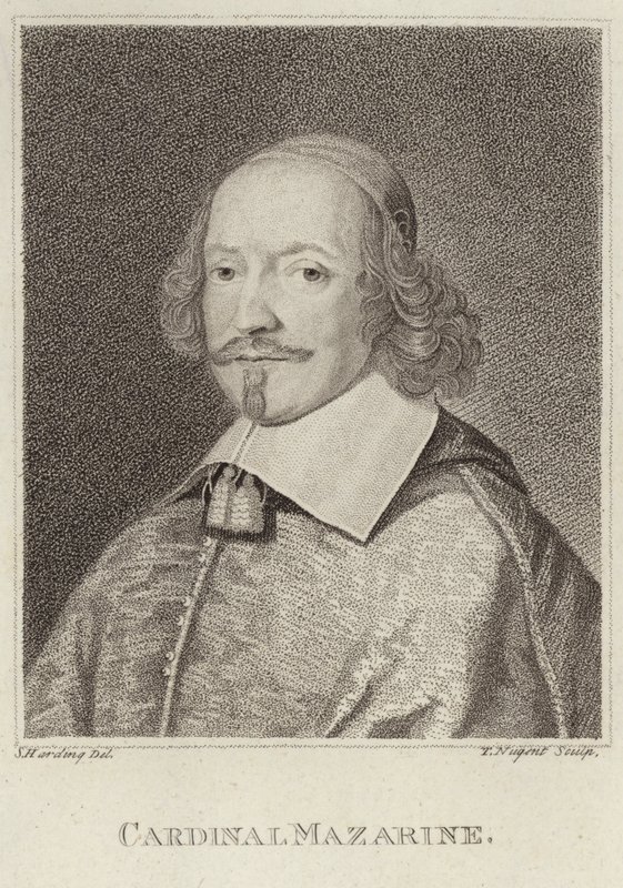 Retrato de Jules Mazarin de English School