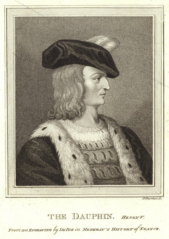 Retrato del Rey Enrique V de Francia de English School