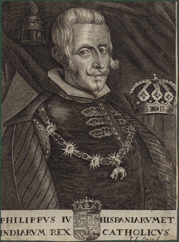 Retrato del Rey Felipe IV de España de English School