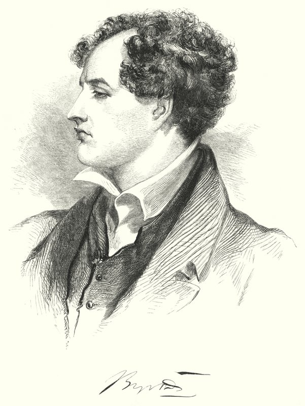 Retrato de Lord Byron de English School