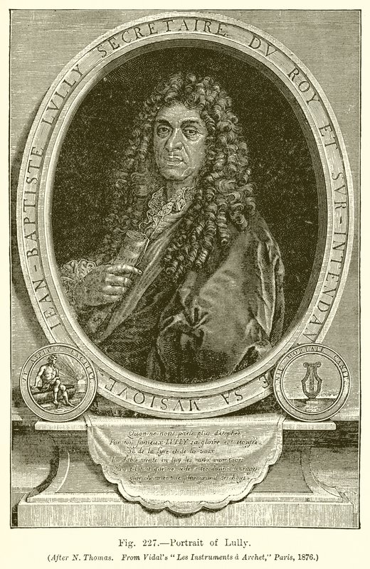 Retrato de Lully de English School