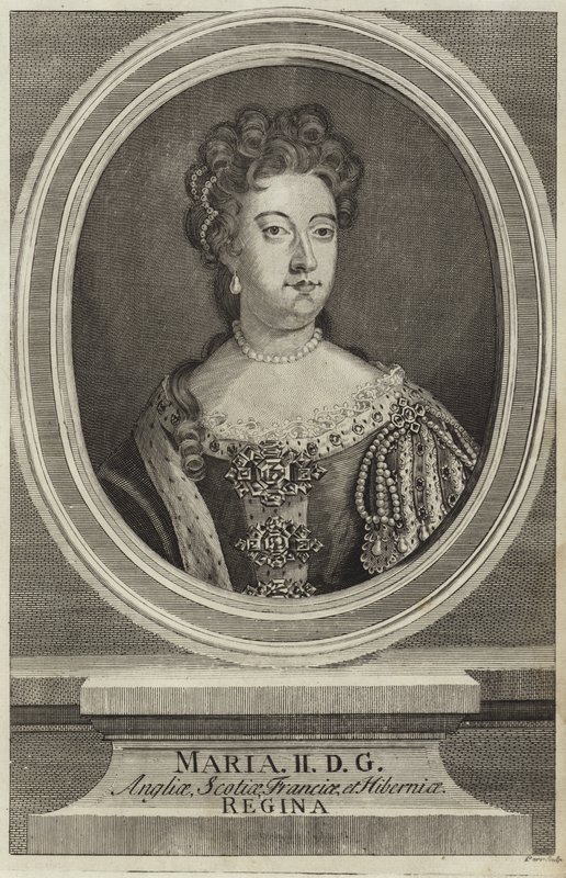 Retrato de María II de Inglaterra de English School