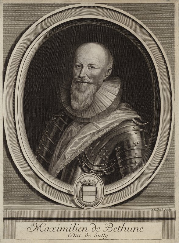 Retrato de Maximilien de Béthune, Duque de Sully de English School