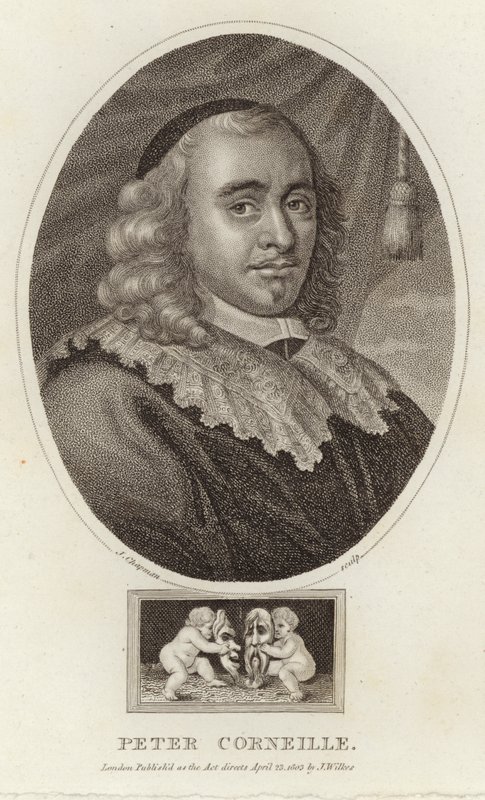 Retrato de Pierre Corneille de English School