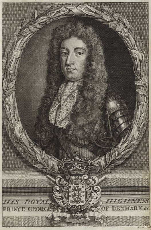 Retrato del Príncipe Jorge de Dinamarca de English School