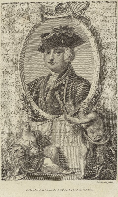 Retrato del Príncipe William, Duque de Cumberland de English School
