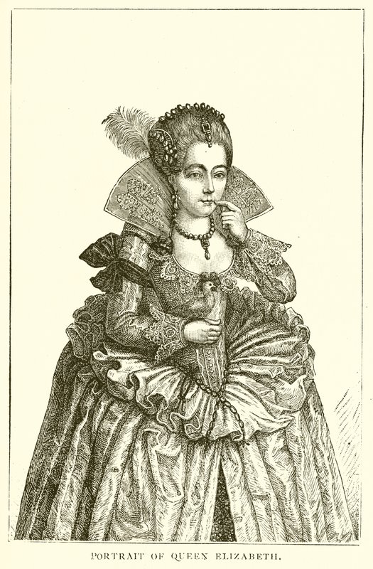 Retrato de la Reina Isabel de English School