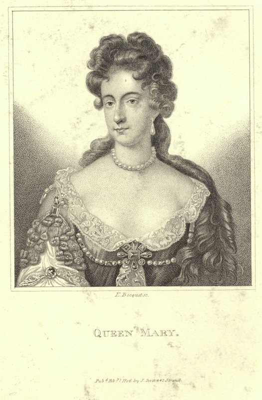 Retrato de la Reina María I de Inglaterra e Irlanda de English School