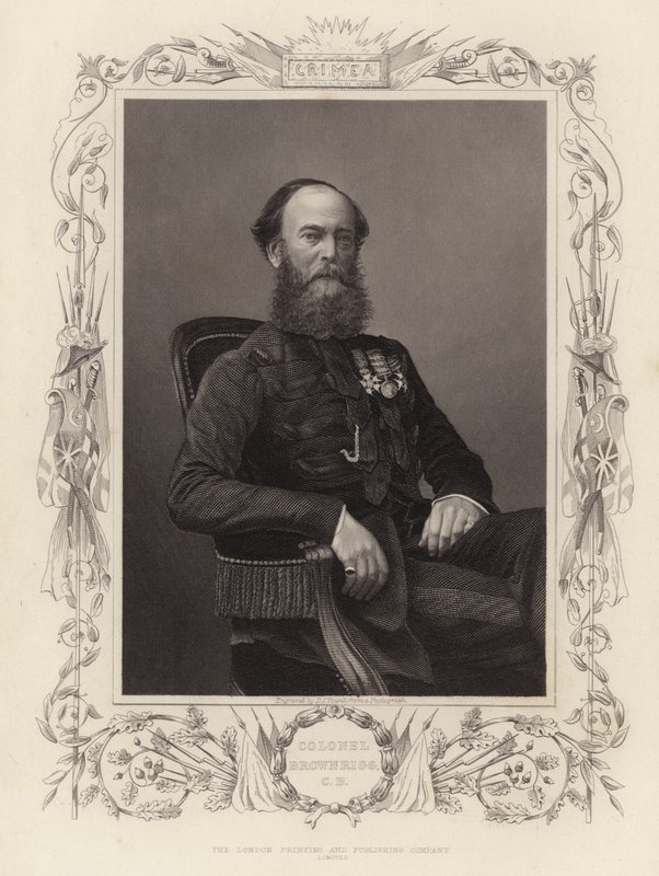 Retrato de Robert Brownrigg de English School