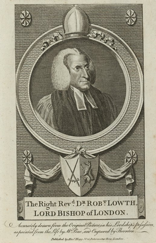 Retrato de Robert Lowth de English School