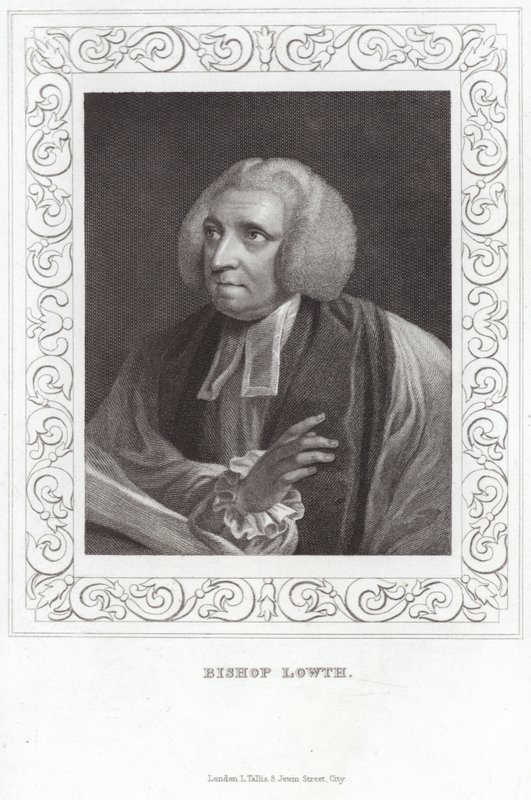 Retrato de Robert Lowth, Obispo de Londres de English School