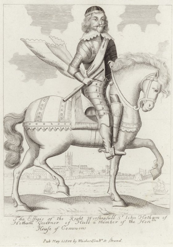 Retrato de Sir John Hotham el joven de English School