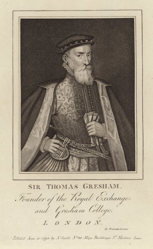 Retrato de Sir Thomas Gresham de English School
