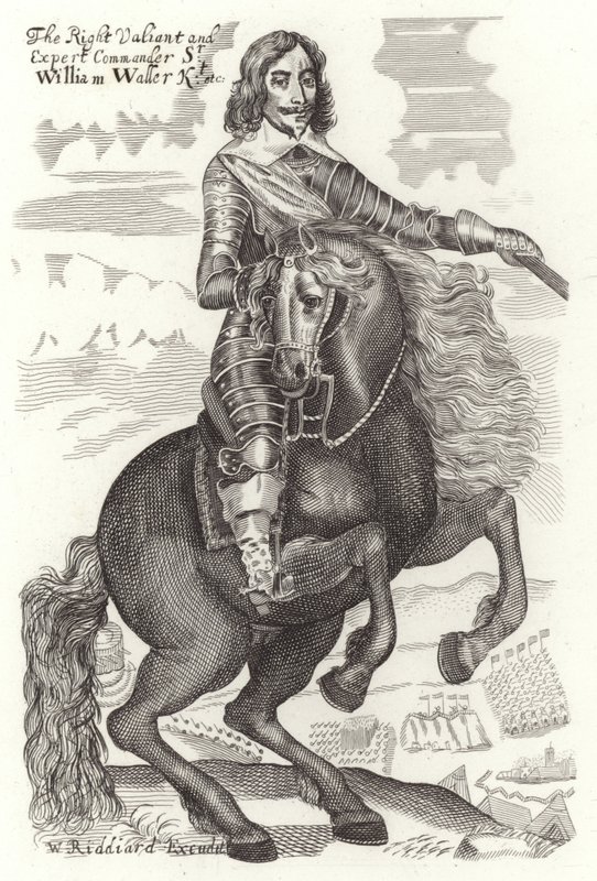 Retrato de Sir William Waller de English School