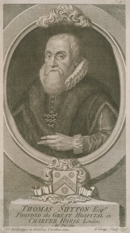 Retrato de Thomas Sutton de English School