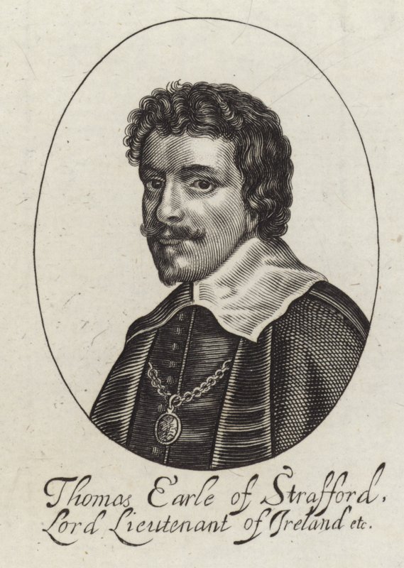 Retrato de Thomas Wentworth de English School