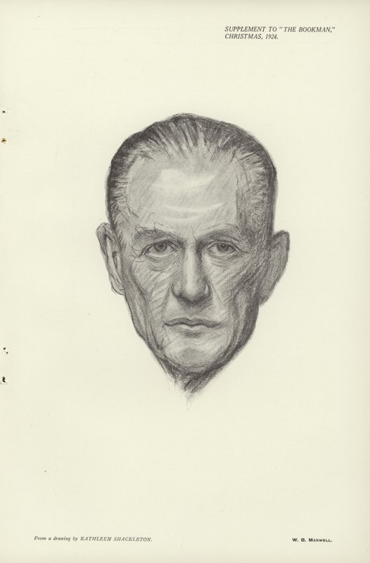 Retrato de W B Maxwell de English School