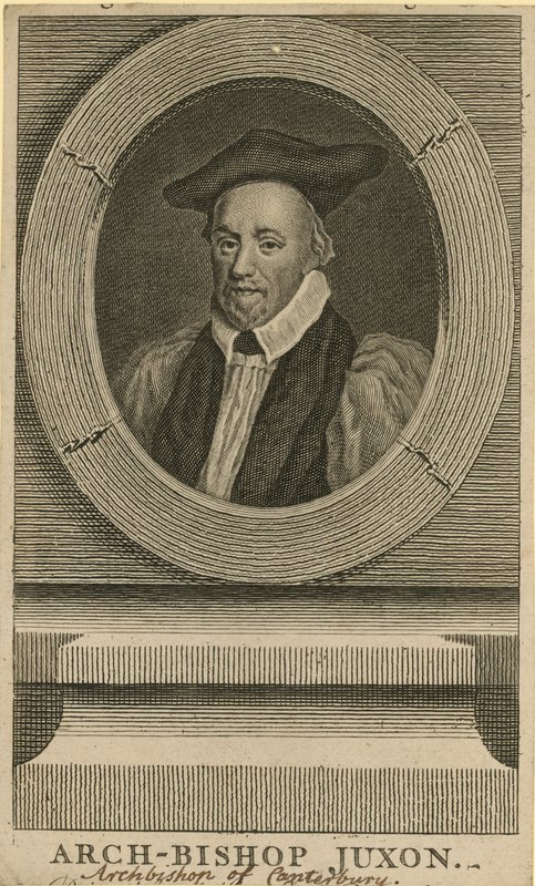 Retrato de William Juxon de English School