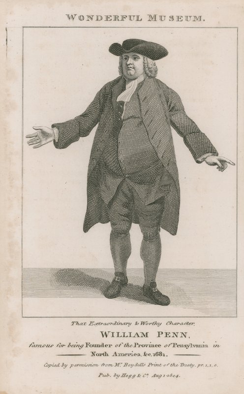 Retrato de William Penn de English School