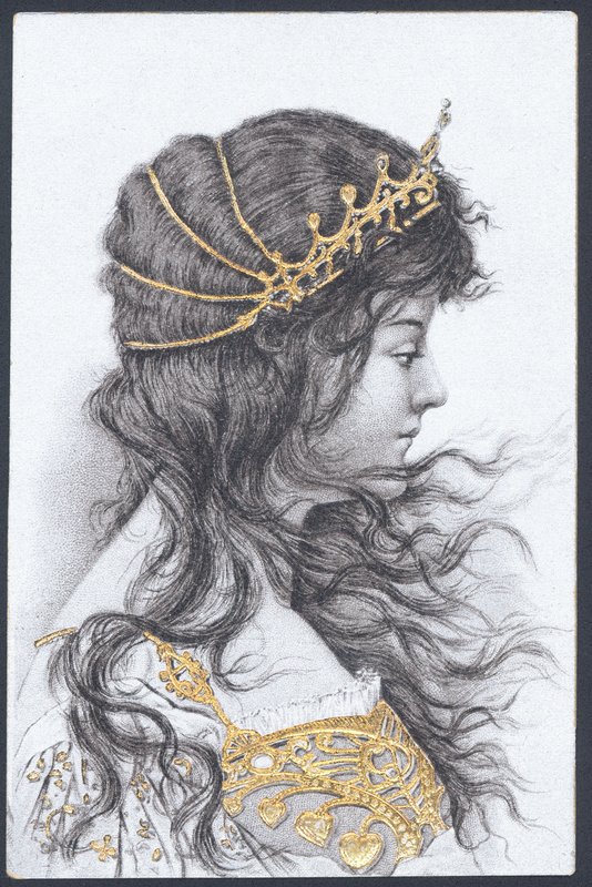 Retrato de una niña de English School