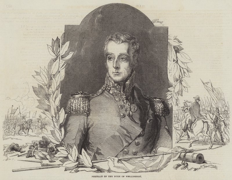 Retrato del Duque de Wellington de English School