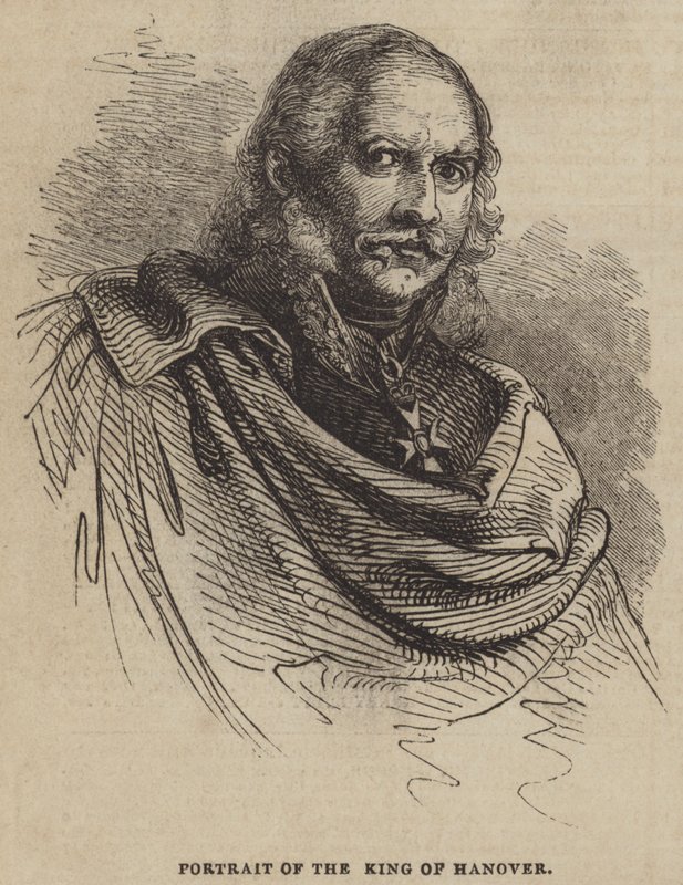 Retrato del Rey de Hannover de English School