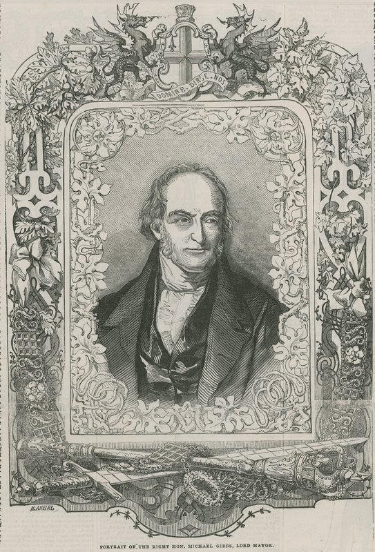 Retrato del Honorable Michael Gibbs, Alcalde de English School