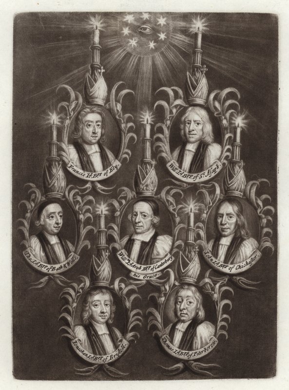 Retrato de los Siete Obispos de English School