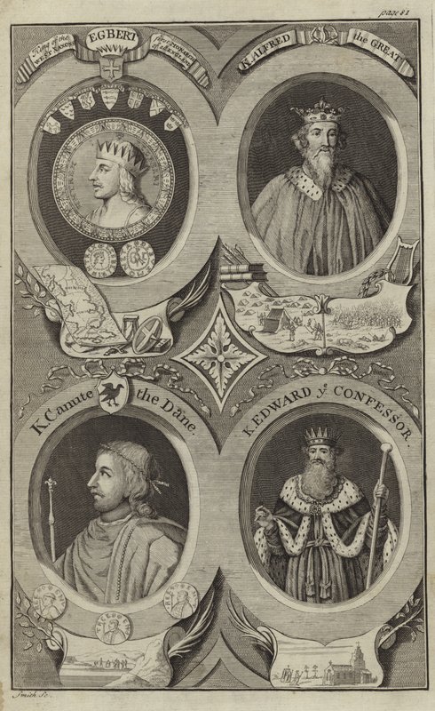 Retratos de los Reyes de Inglaterra de English School