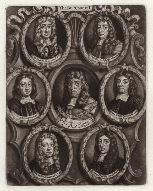 Retratos del Consejo de los Obispos de English School