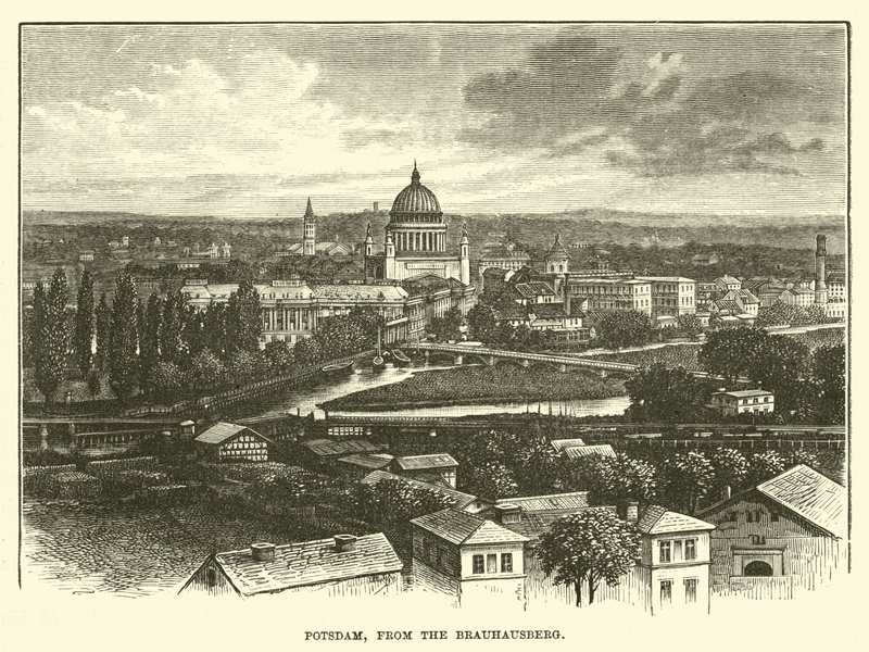 Potsdam, desde el Brauhausberg de English School